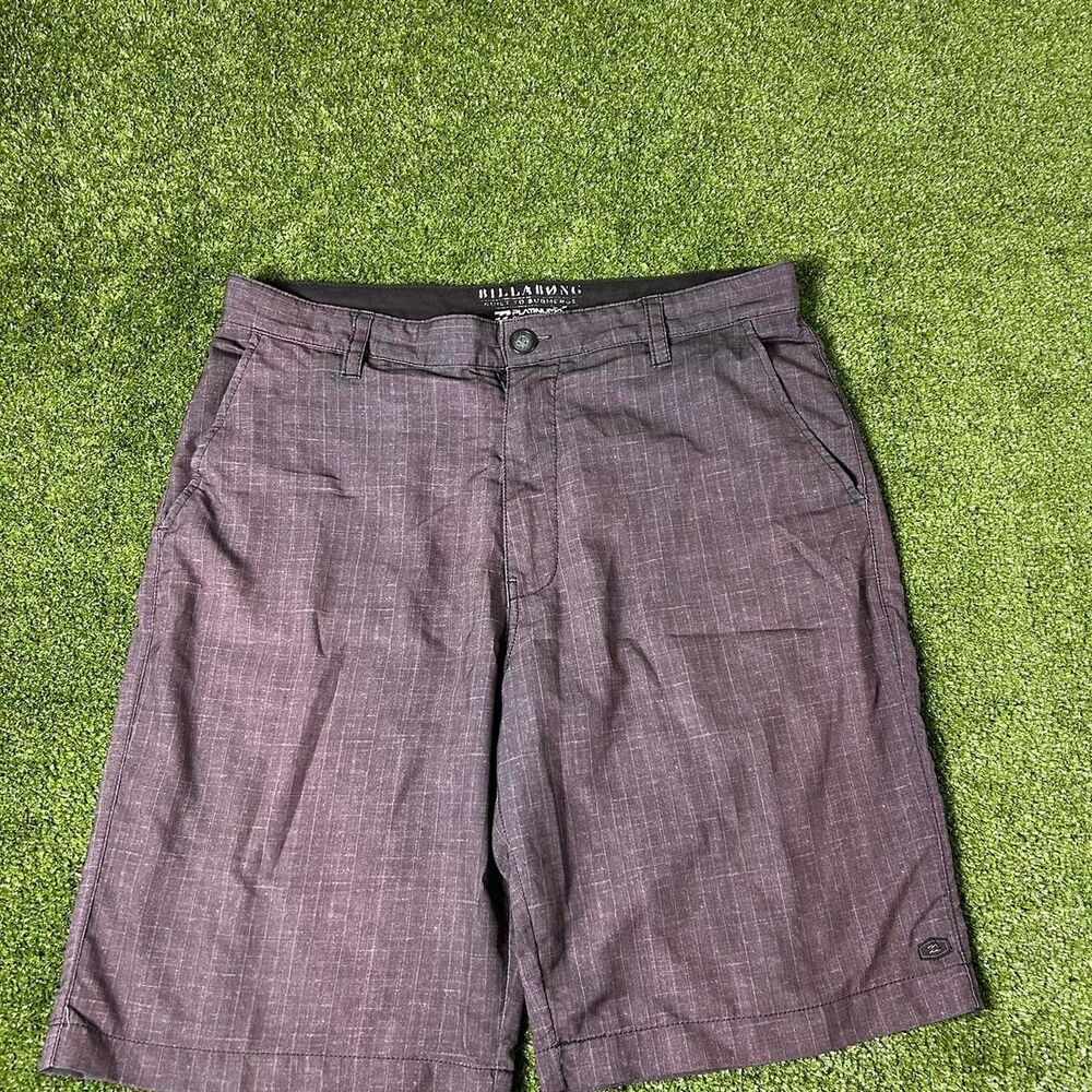 Billabong Men's Navy and Grey Shorts